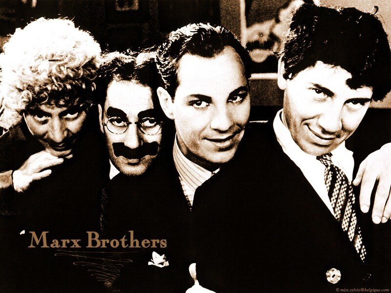 Four Men in Suits — Black, Humorous