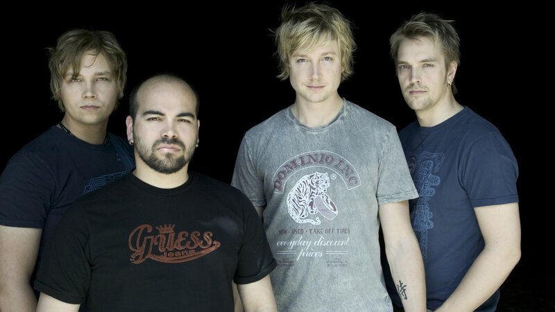 Four Men in T-shirts — Black