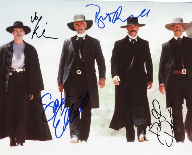 Four Men in Western Attire — Black