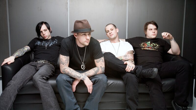 Four Men on a Couch — Black, Serious
