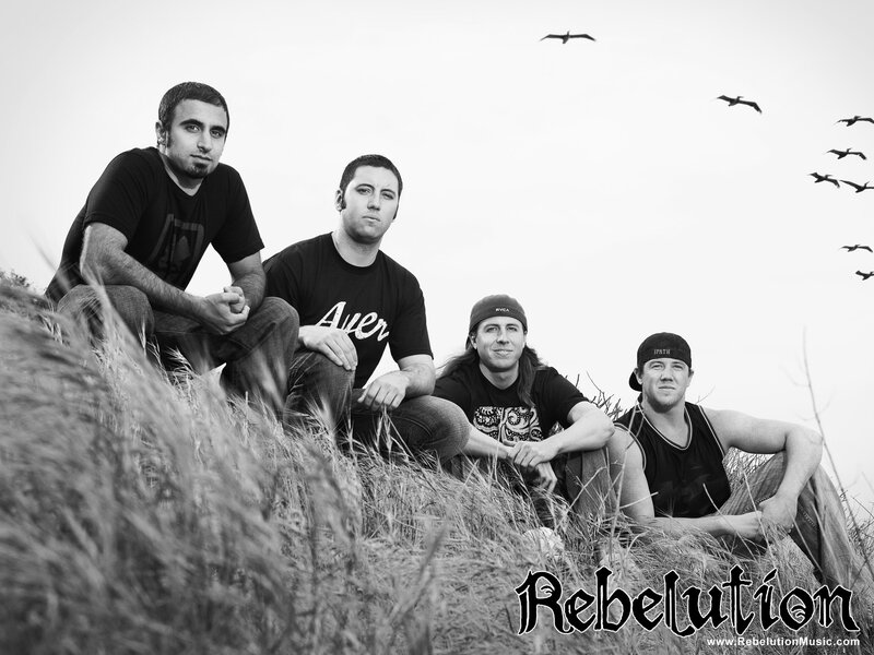 Four Men on a Hill — Black