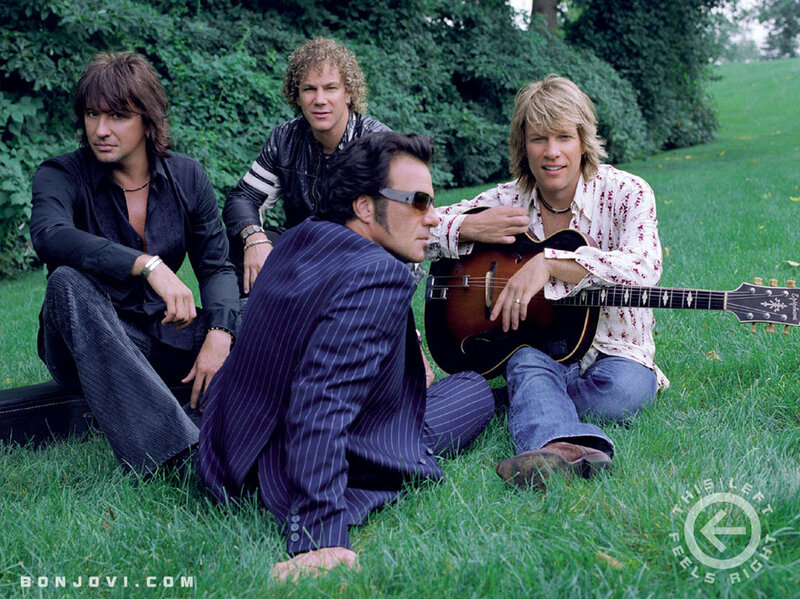 Four Men on Grass