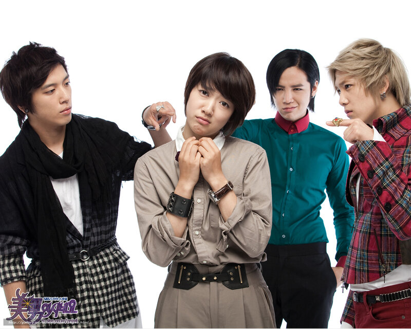 four men posing together