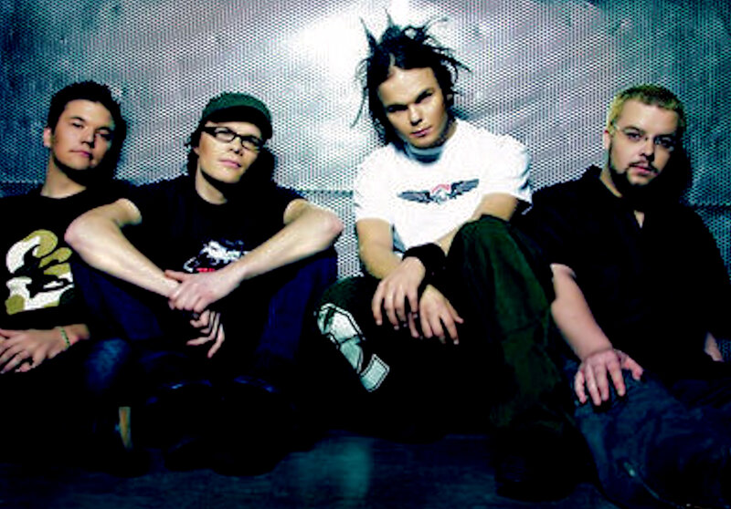 Four Men Sitting Together