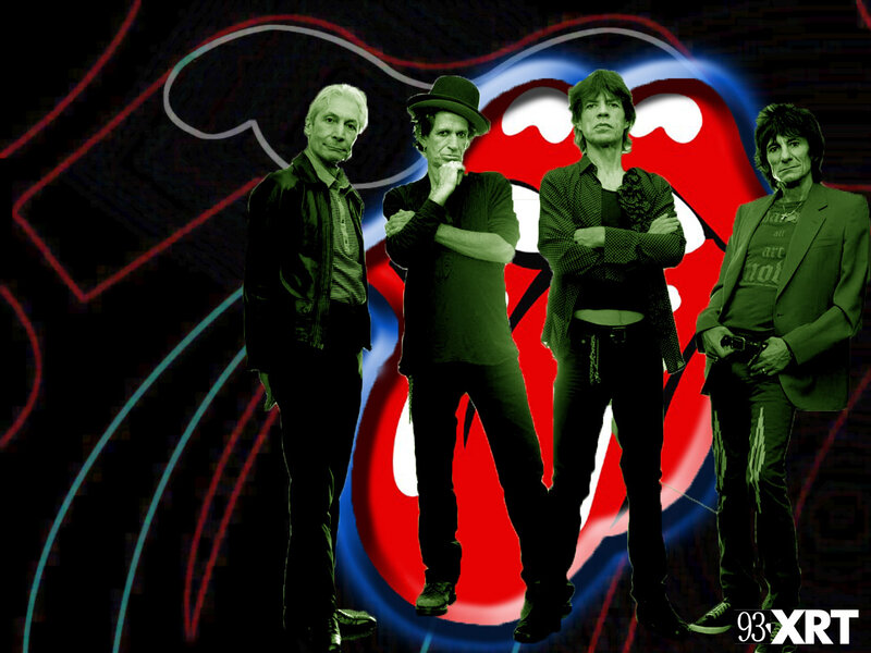 Four Men Standing — Red