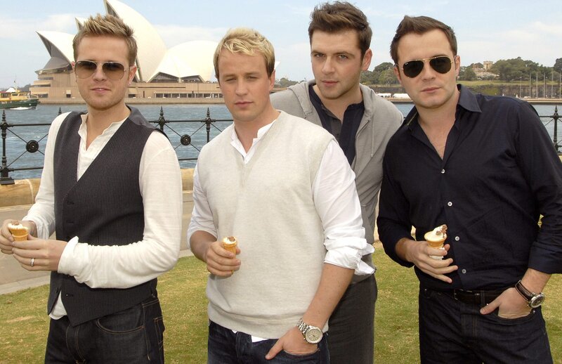 Four Men with Ice Cream