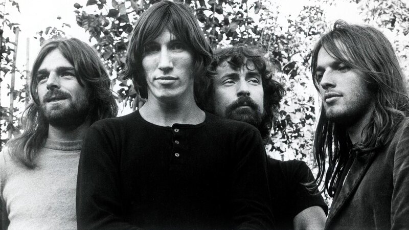 Four Men with Long Hair — Black, Serious, Photograph, Trees, Outdoor