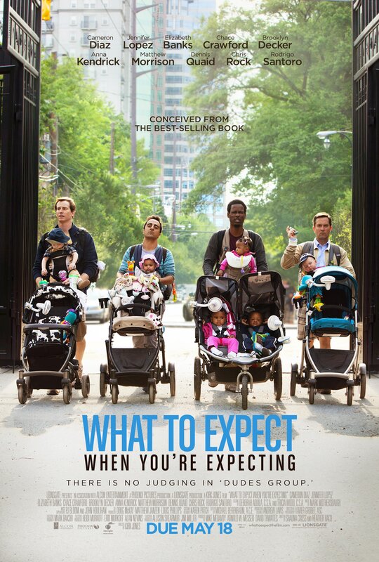 Four Men with Strollers