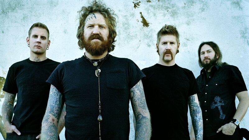 Four Men with Tattoos — Black, Serious
