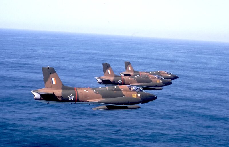 Four Military Jets