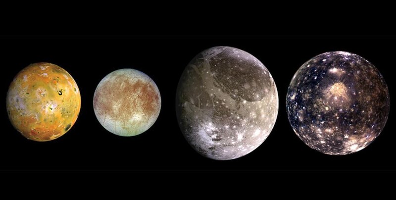 Four Moons of Jupiter