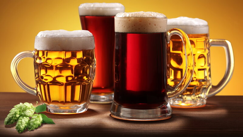 Four Mugs of Beer