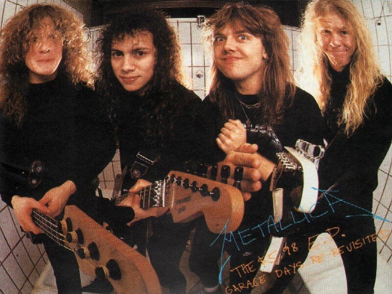 Four Musicians with Guitars