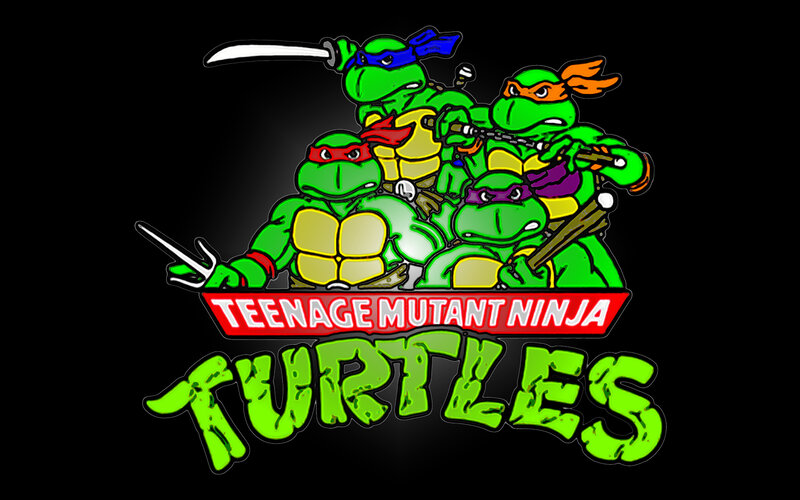 Four Mutant Turtles — Green
