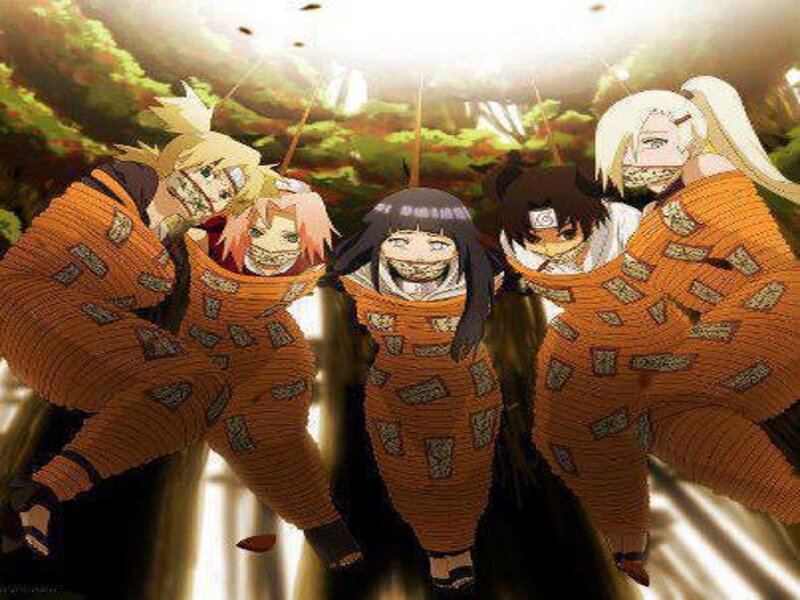 Four Ninja Characters