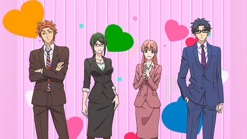 Four Office Workers