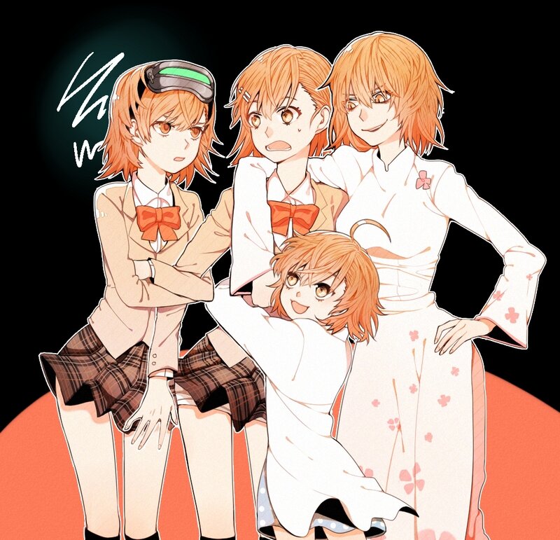 Four Orange-haired Girls