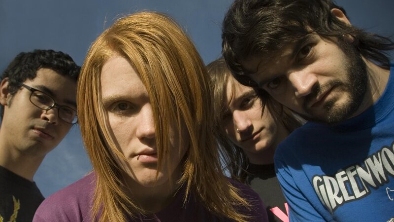 Four People in a Group — Blue