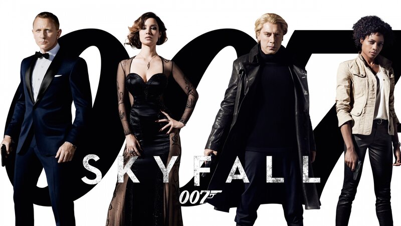 Four People in Formal Wear — Black, Dramatic, Photograph