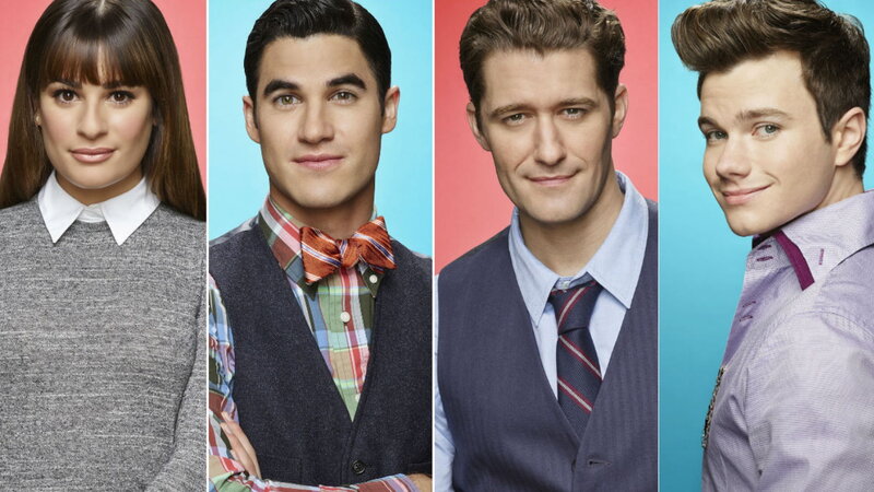 Four People in Formal Wear — Blue
