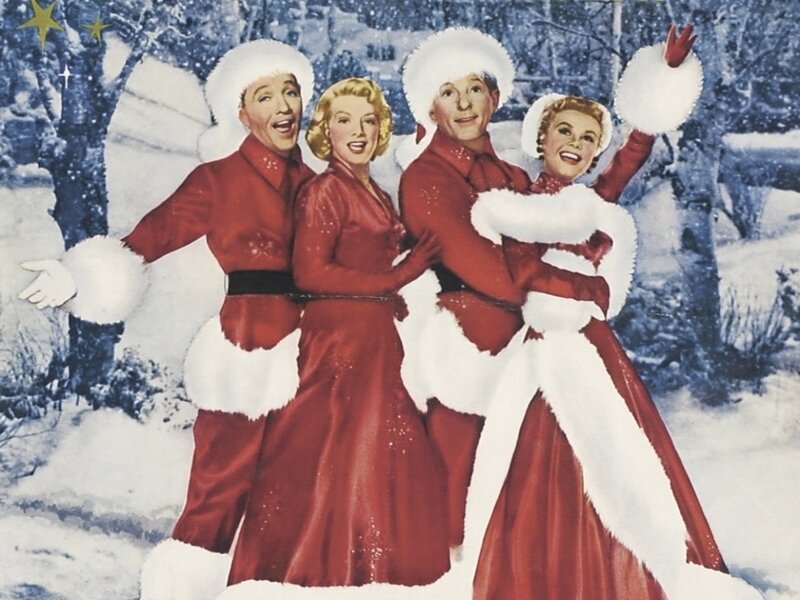 Four People in Holiday Costumes