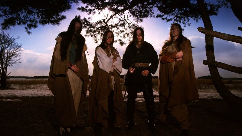 Four People in Medieval Clothing