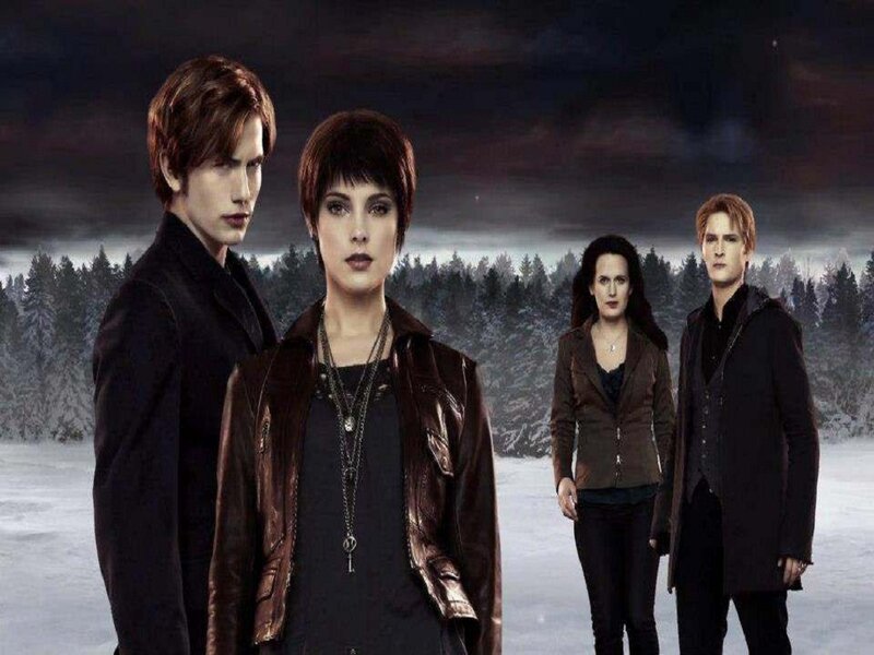 Four People in Winter