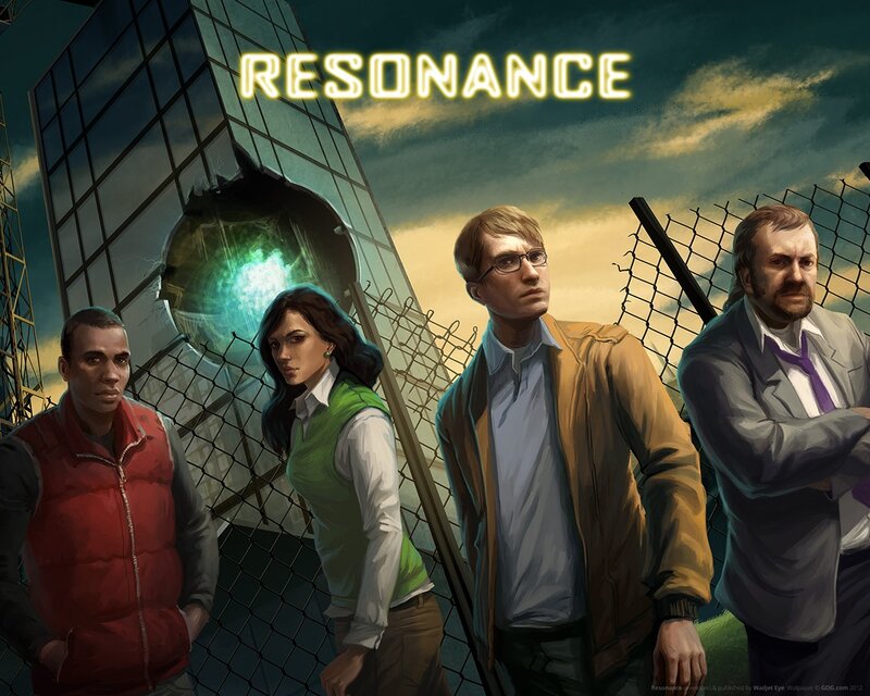 Four People Near Building