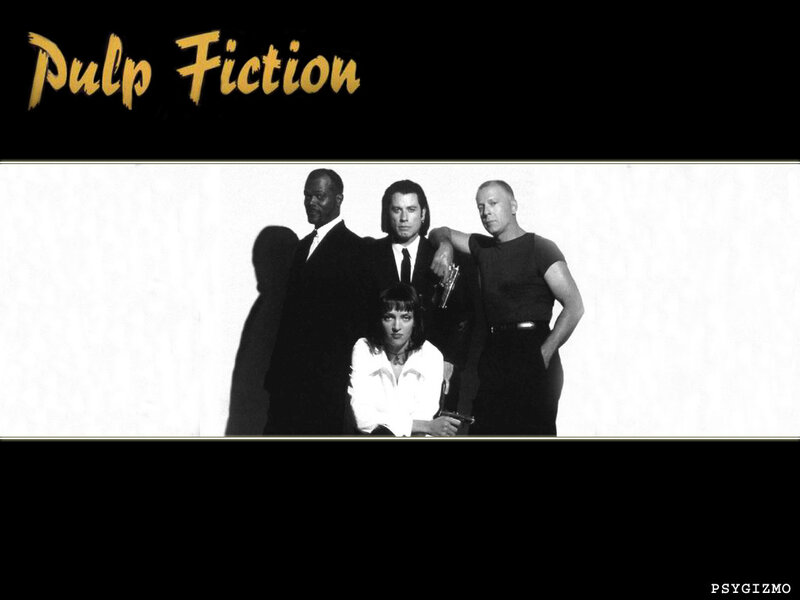 Four People Posing — Black, Dramatic