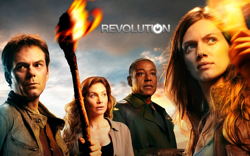 Four People with Torch