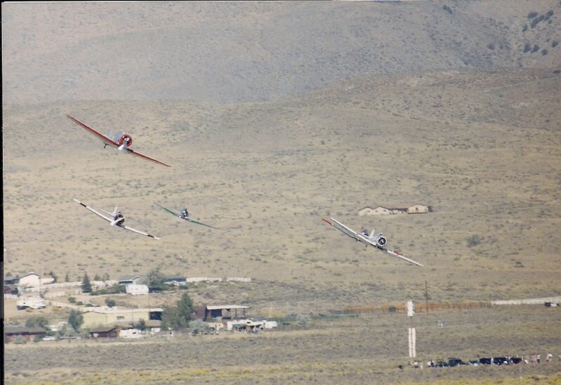Four Planes in Flight