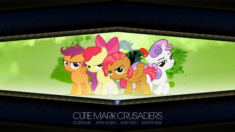 Four Ponies Standing