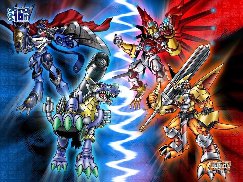 Four Robotic Dinosaurs