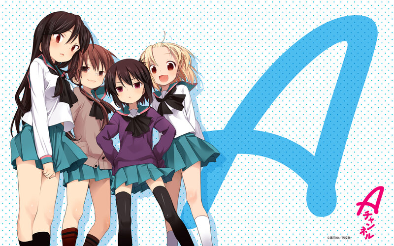 Four Schoolgirls Standing