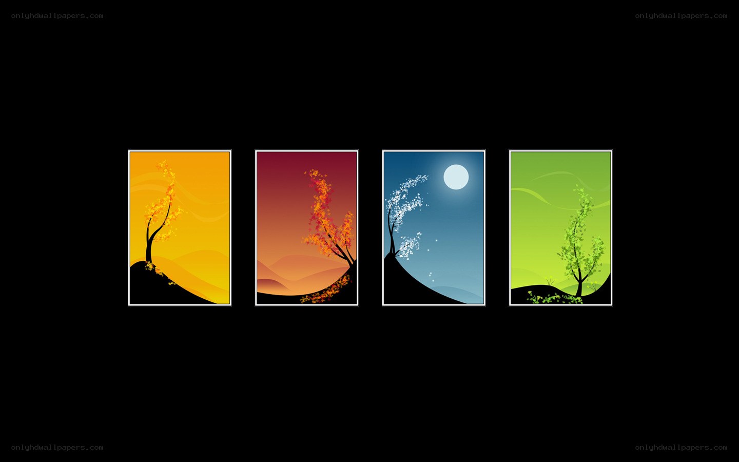 Four Seasons Art Panels