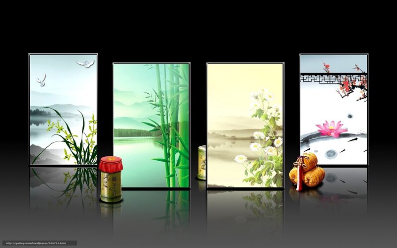 Four Seasons Art Panels