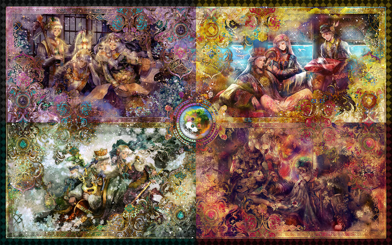 Four Seasons Fantasy Art
