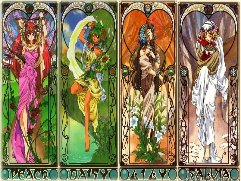 Four Seasons Goddesses Art
