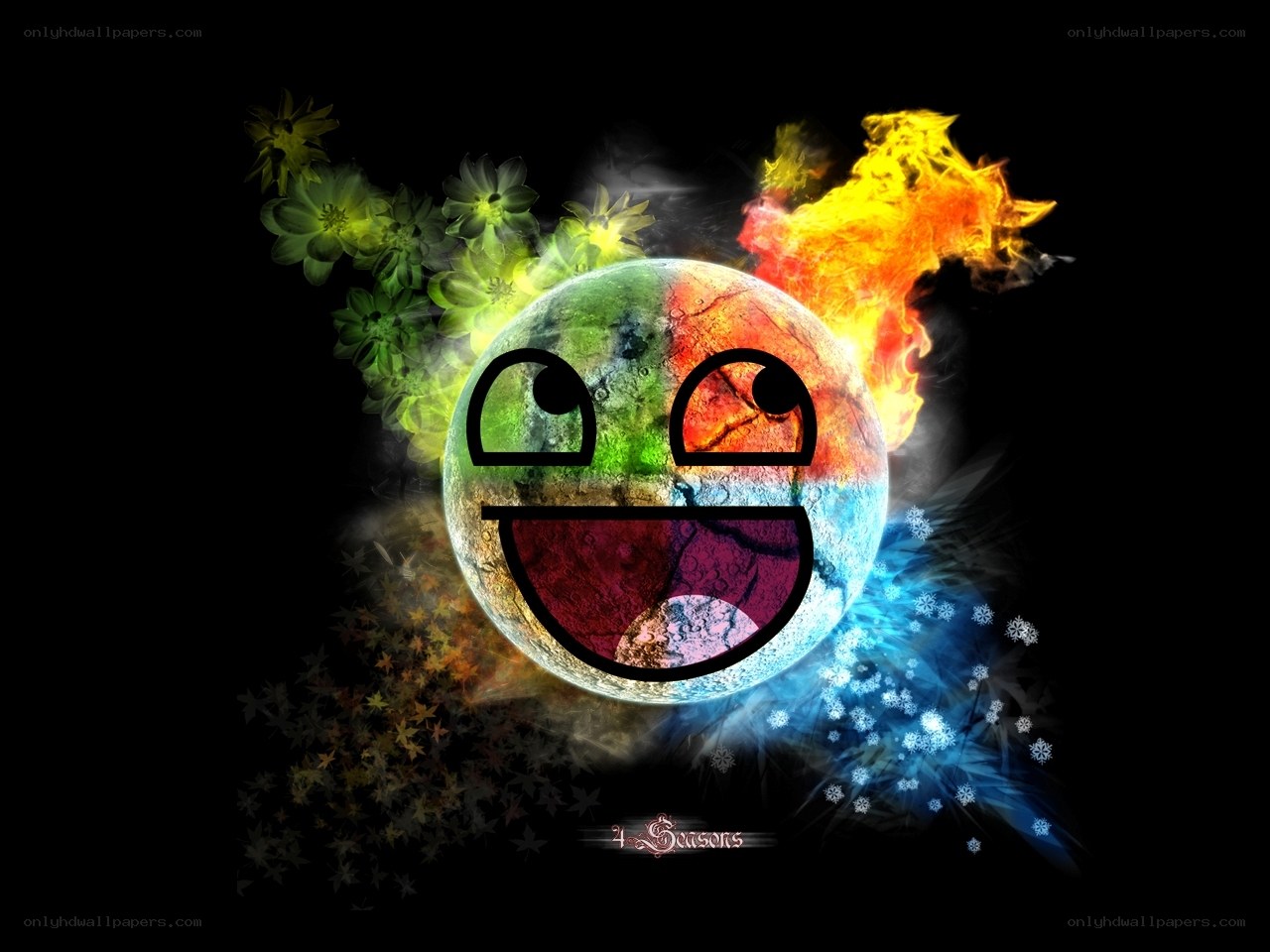 four seasons smiley