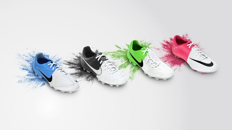 Four Soccer Cleats