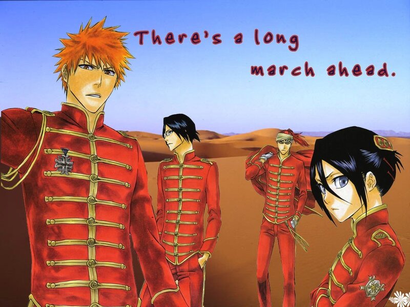 Four Soldiers in Desert