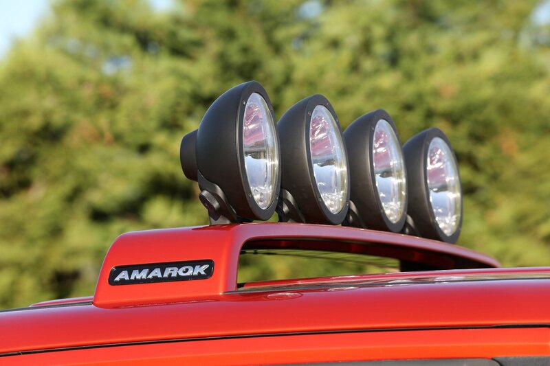 Four Spotlights on Car
