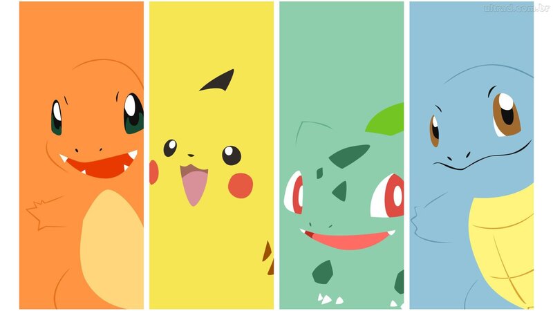 Four Starter Pokémon