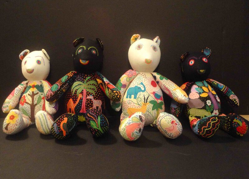 Four Stuffed Bears