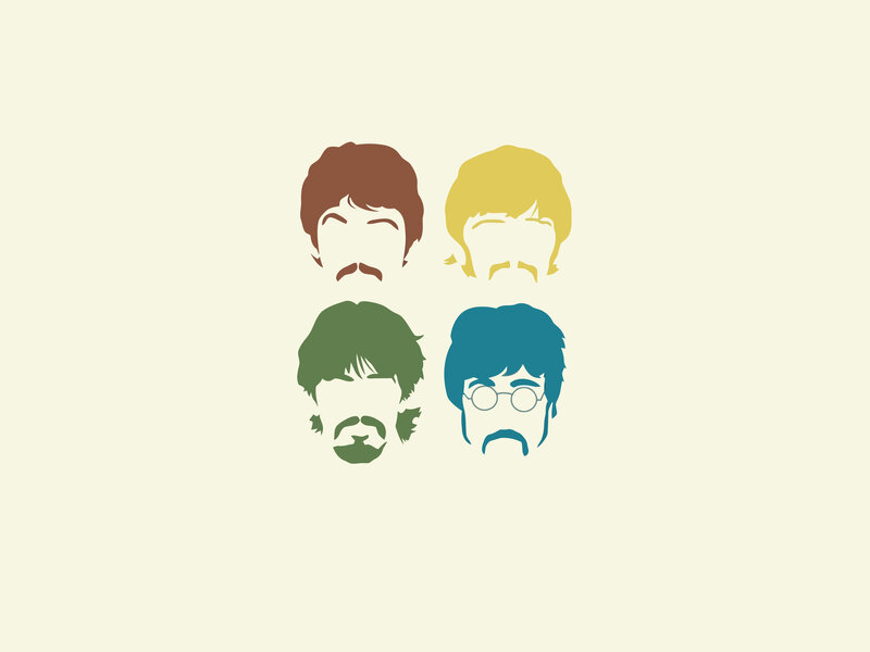 Four Stylized Heads