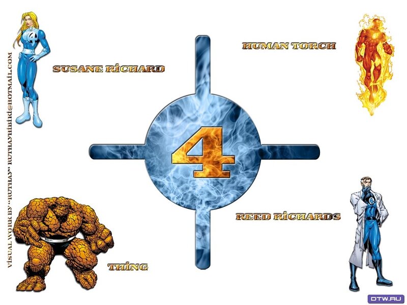 Four Superheroes