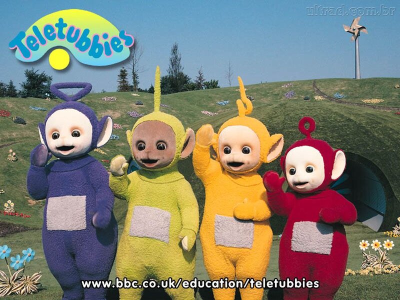 Four Teletubbies Characters