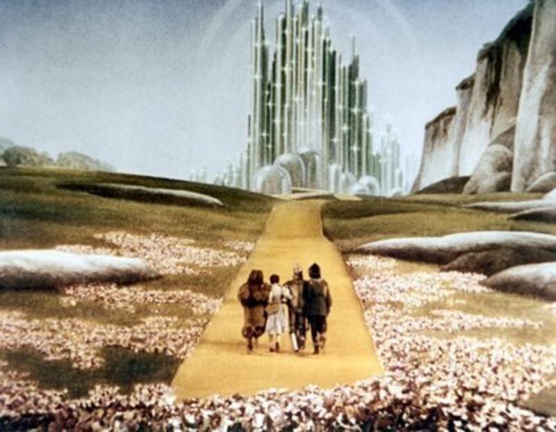 Four Travelers on a Path