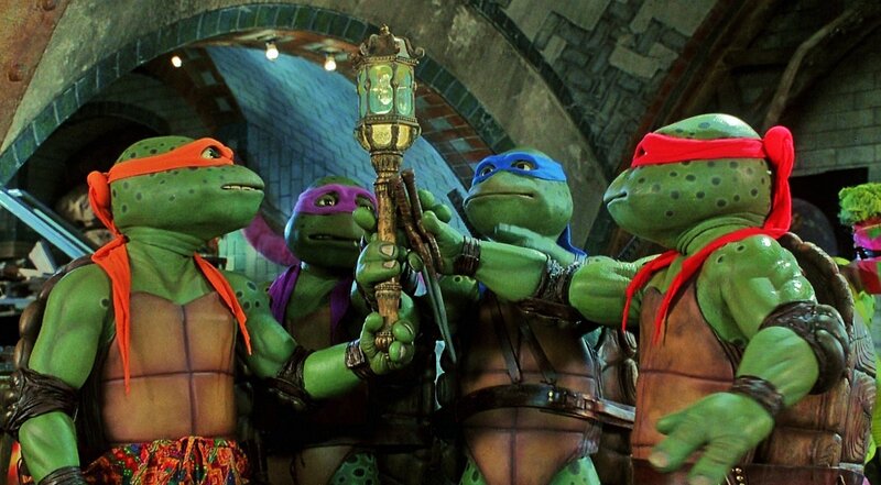Four Turtle Characters — Green