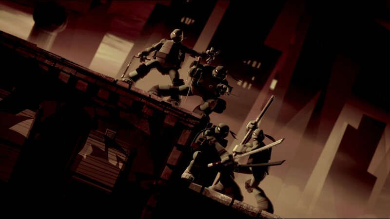 Four Turtle Warriors — Red